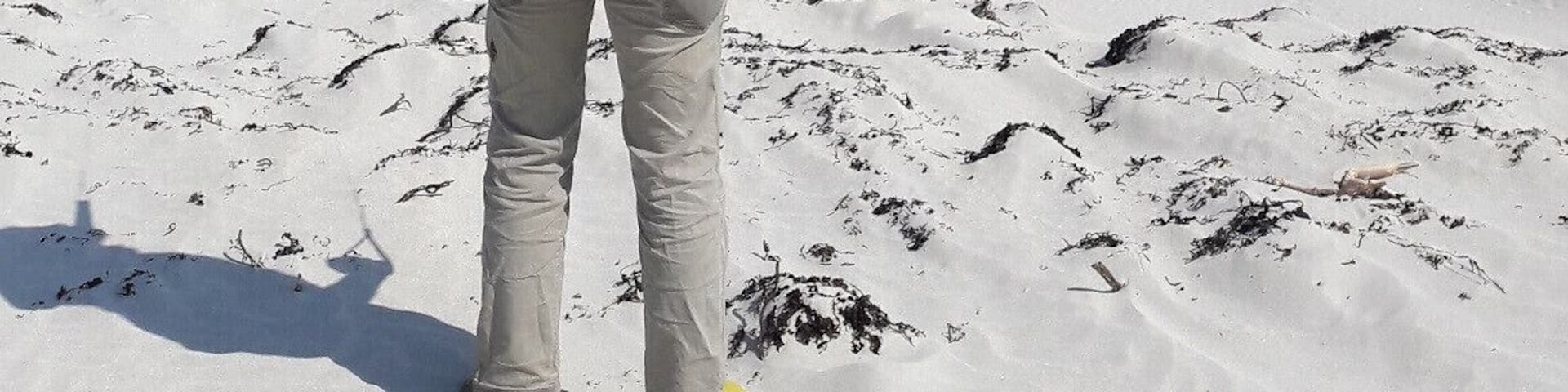 Spaß mit der Lenkmatte am Dog´s Bay.
Great day with a kite at Dog´s Bay.