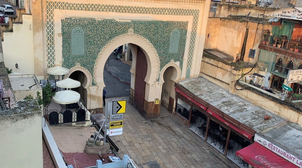 “Blue? It’s green!” we hear you cry! The other side is blue, but this side is green, the colour for Islam. Standing since 1913, this is the gate that represented all the Arabian Night stories. We got up at 5.30am to get shots without people. If you like this angle you need to head to the roof of the Cascade Hotel. For a few dirhams the sleepy doorman will let you in and lead you up. Seeing the sunrise over this very special city while the Mu’azzin sing out the prayer call is a must. Should you head that way, please send our love to Fes. #history #fes #morocco #babboujeloud