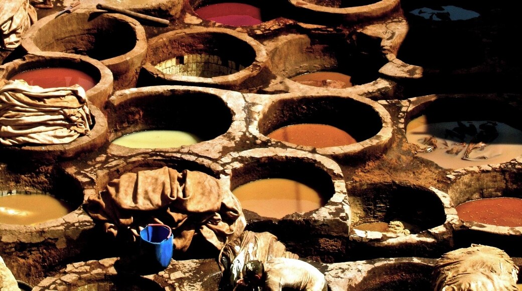 Leather tanning has been an important industry in Fes for centuries. The smell makes the area of the city hard to miss.
While you're shopping for gorgeous handmade gifts to take home, ask the store owner to show you to the roof so you can see the process firsthand.
#culture