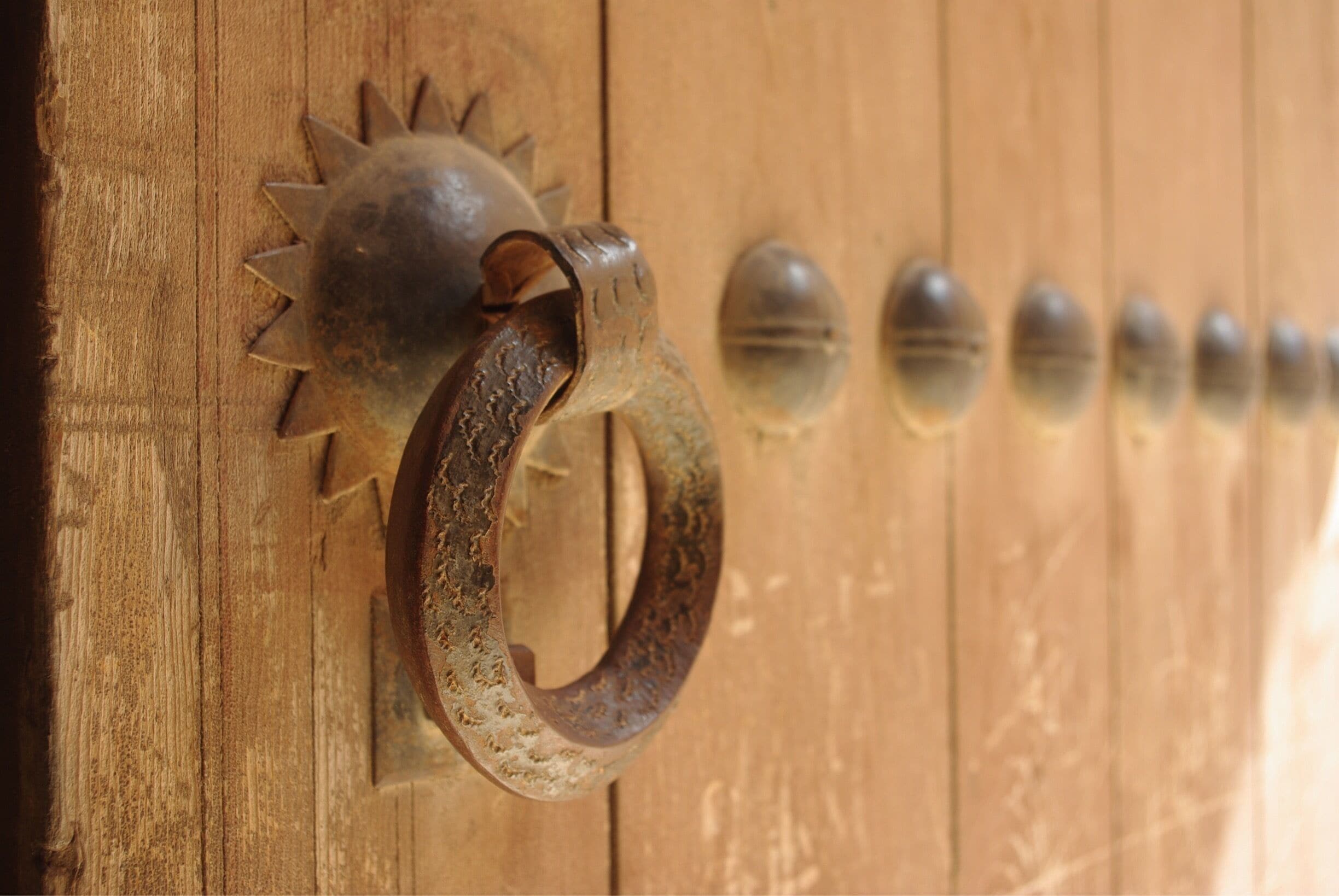 Gotta love ancient doors