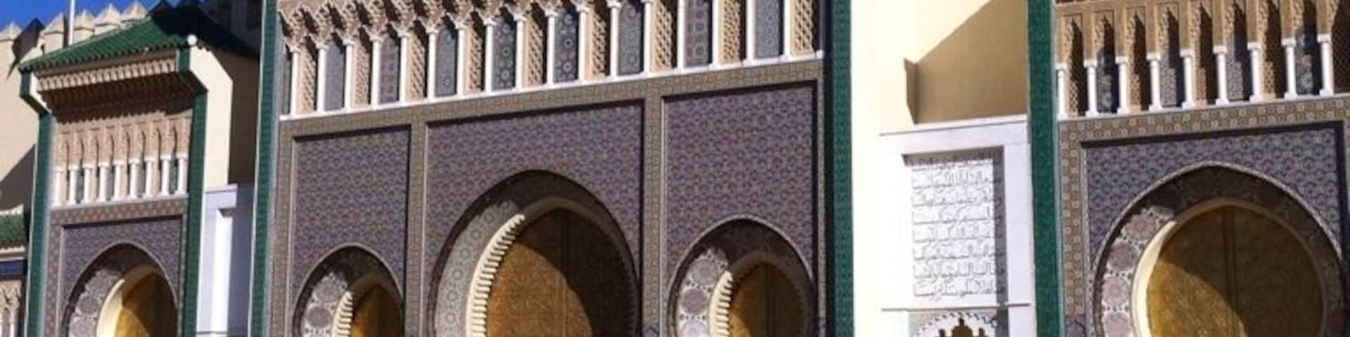 Palace in fez of the king