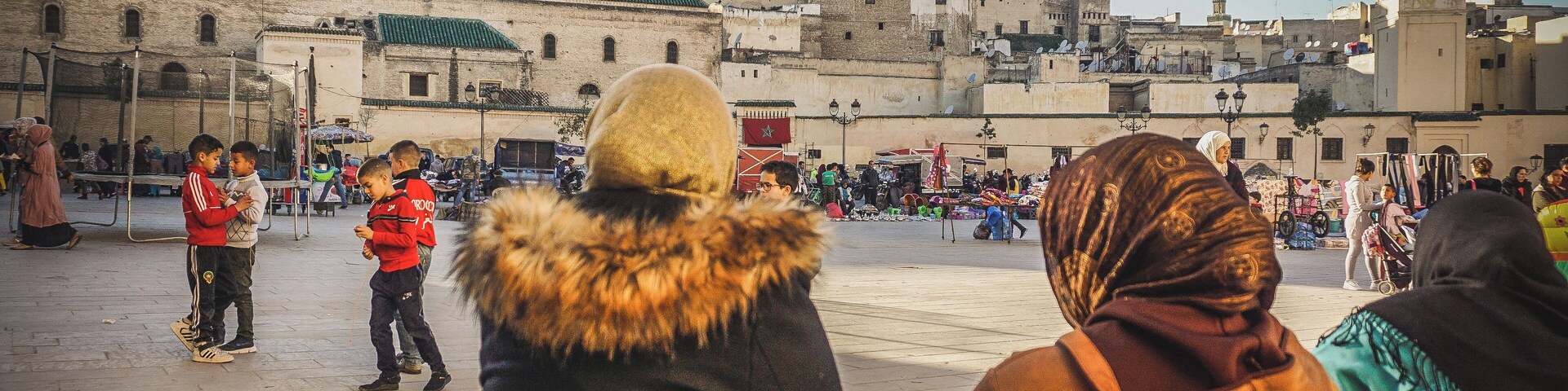 Even the most day-to-day activities in Fes are loaded with all of its #History. As children play with their friends and their mothers look from afar, the old medina lies regal and imposing as it did centuries ago.