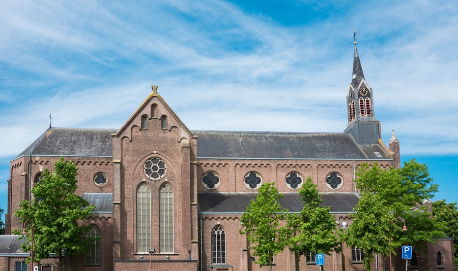 Sint Bernardus Church in Made, The Netherlands
