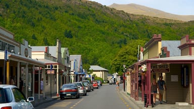 Arrowtown mettant en vedette scĂšnes de rue et petite ville ou village