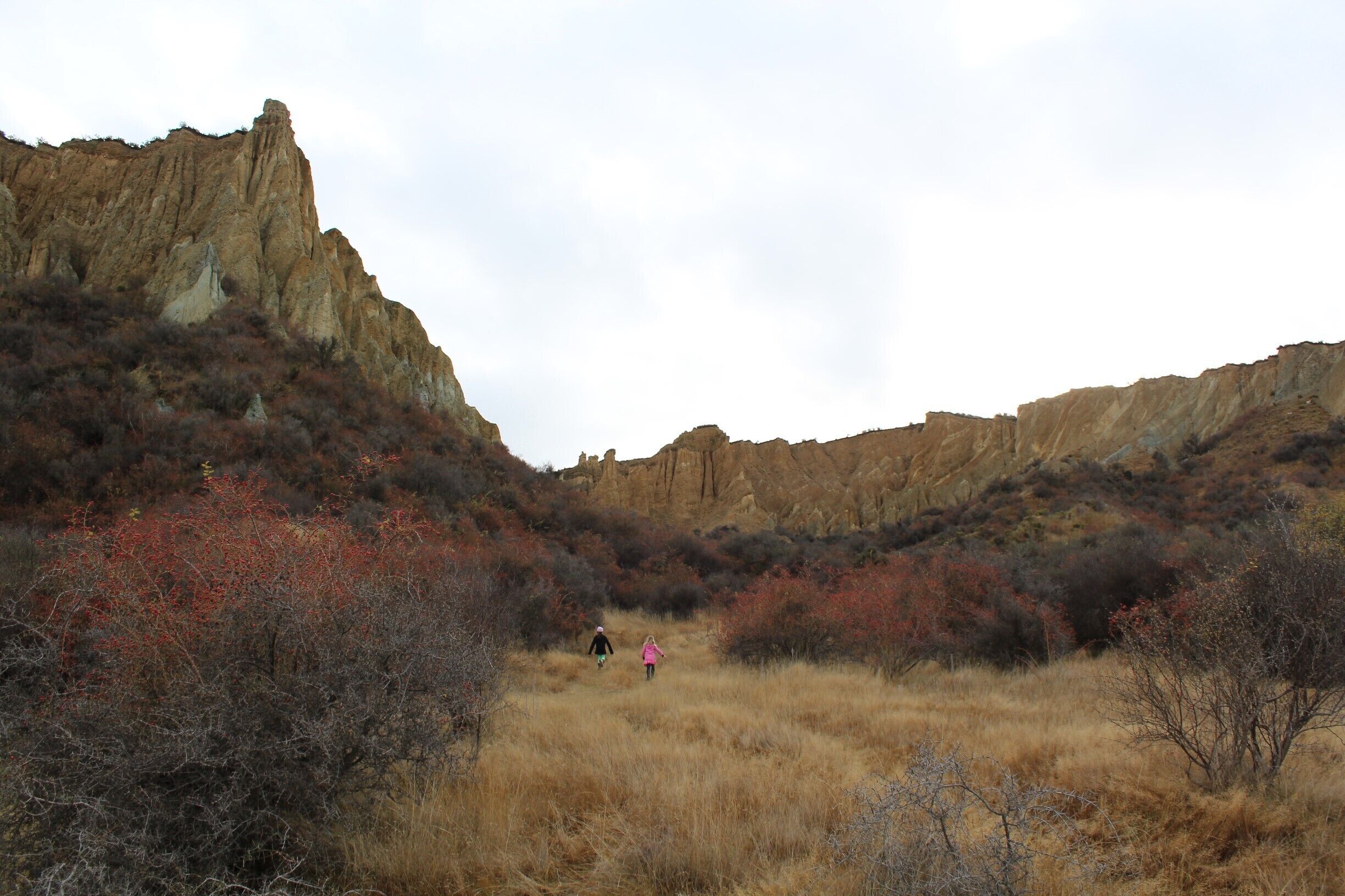 lots of exploring to be done at the clay cliffs after a quick detour off the main paved road you will take a gravel road along the river to reach the cliffs