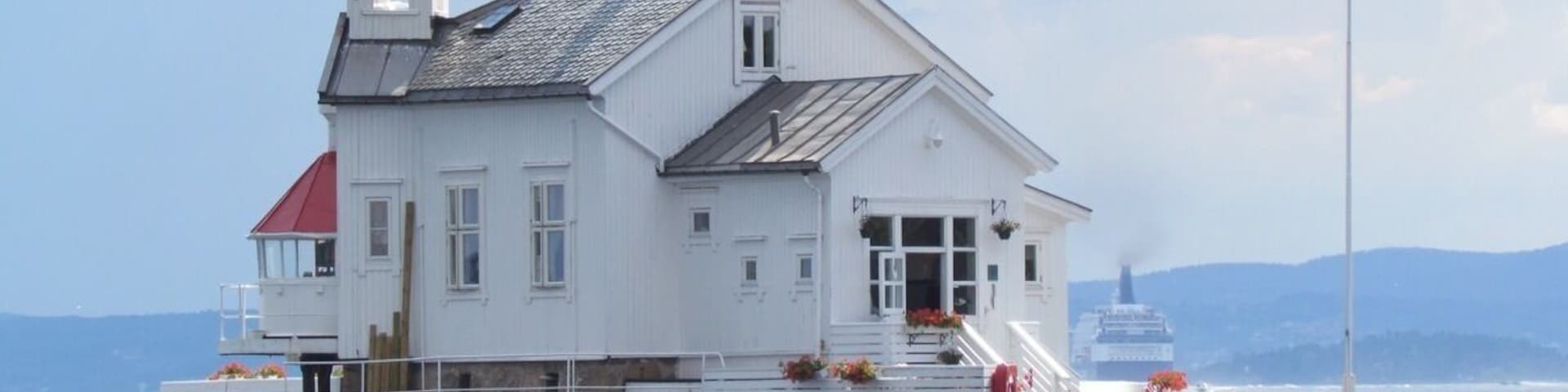 Lighthouse in the Oslo Fjord.