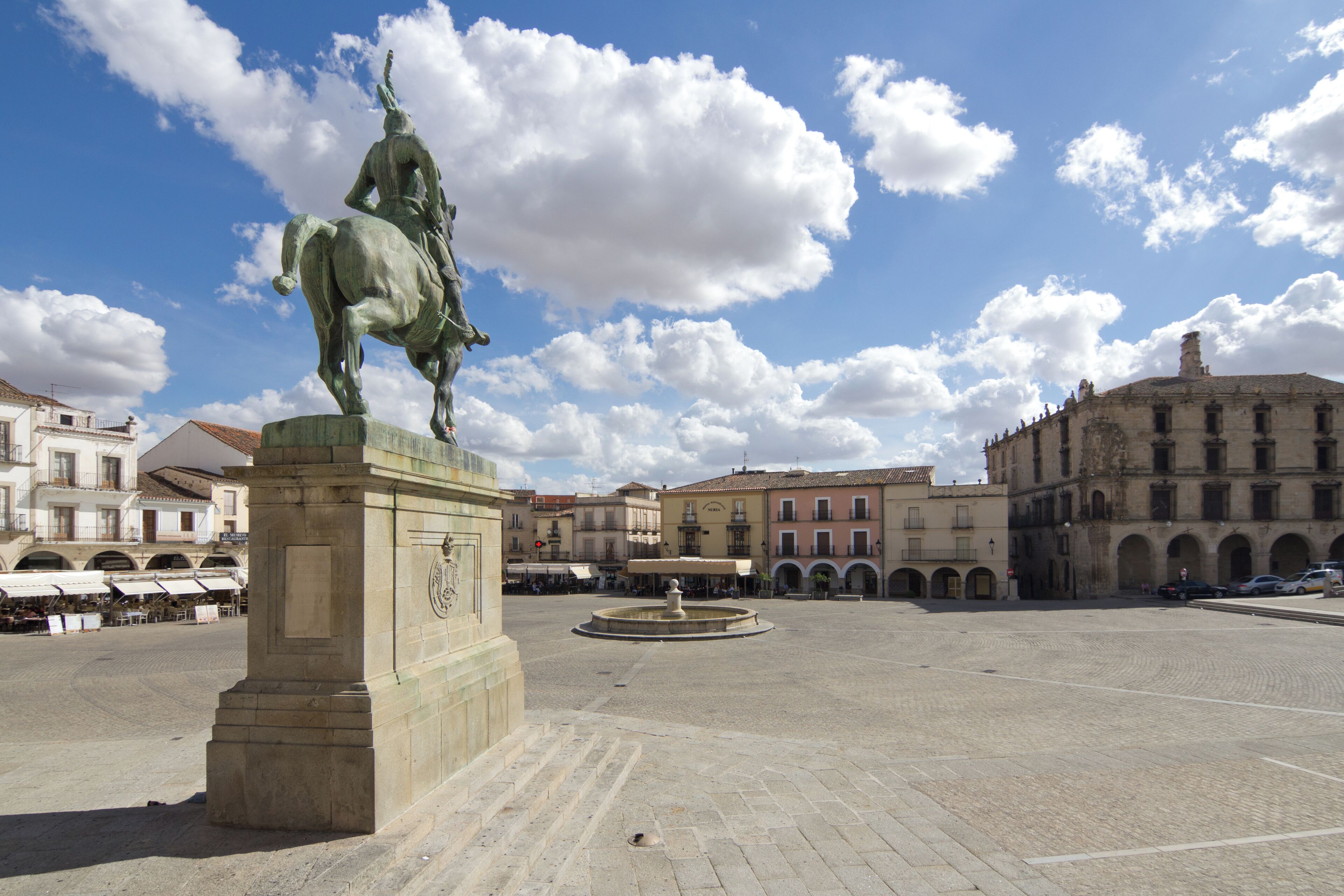 Main Square, Trujillo, Cáceres, Spain.