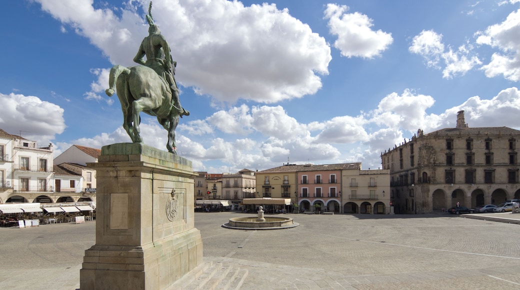 Main Square, Trujillo, Cáceres, Spain.