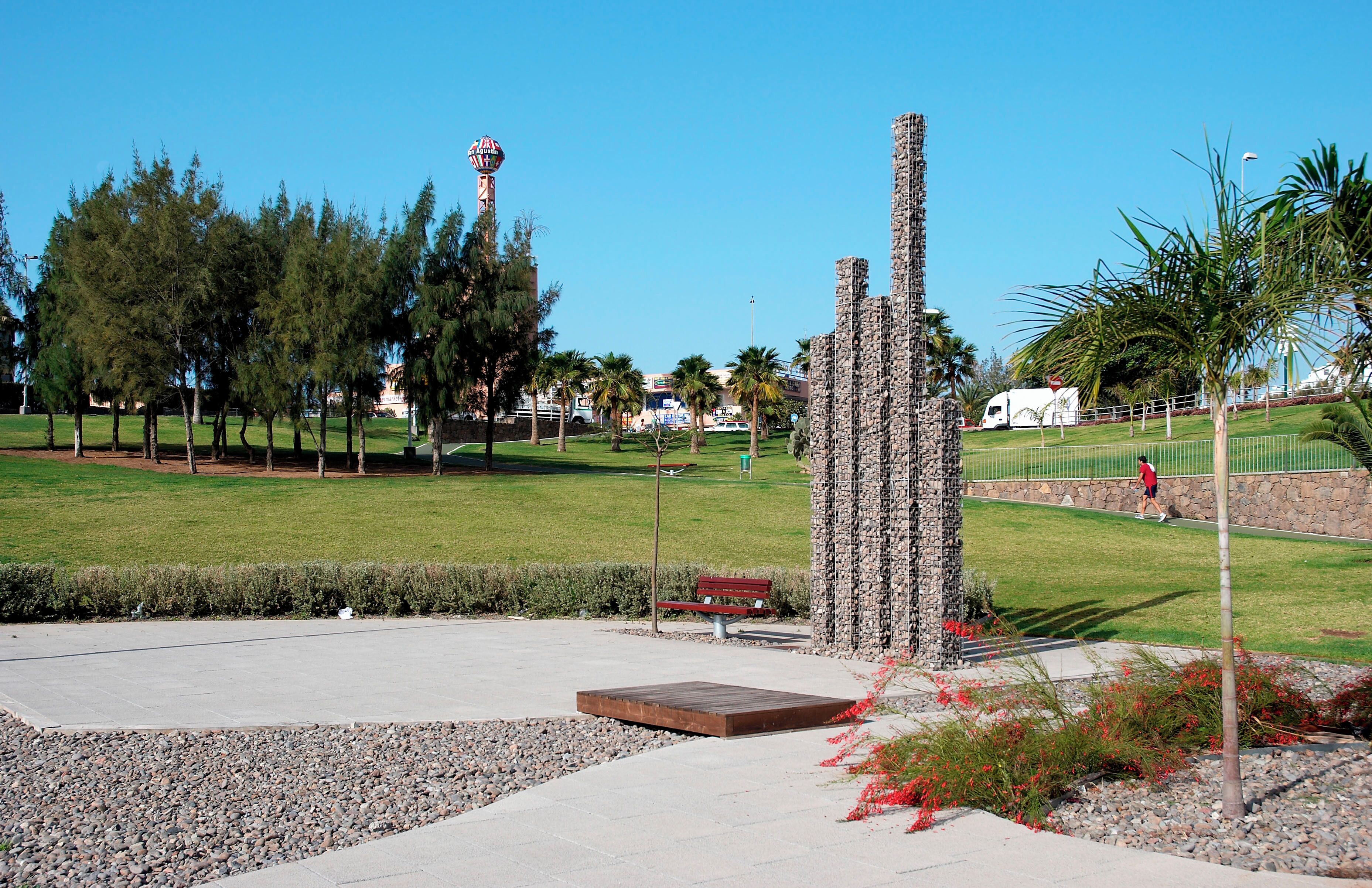 Piece of art in San Agustin, Gran Canaria