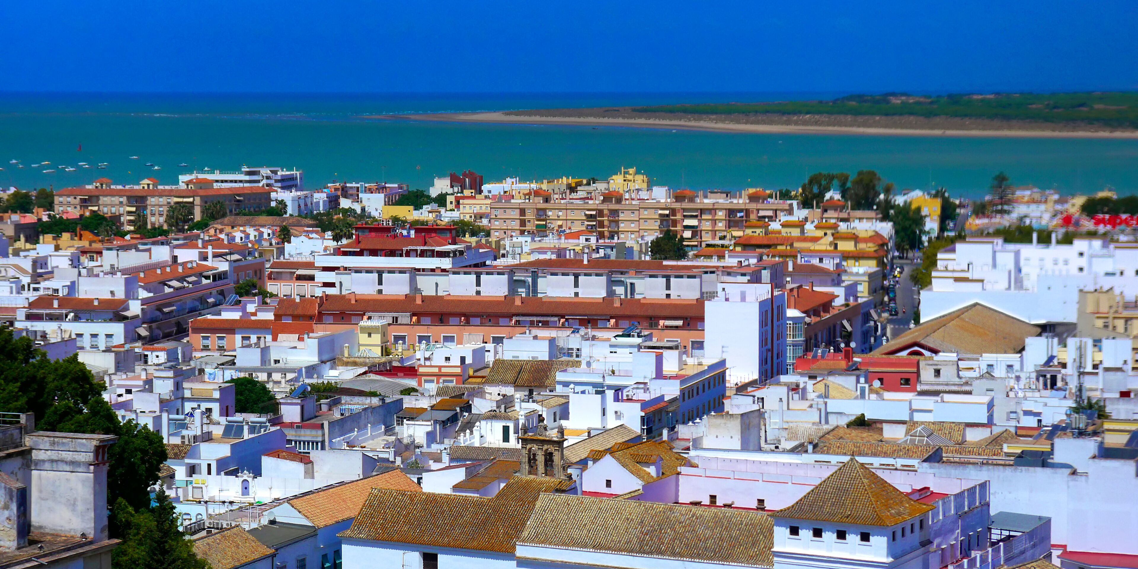 Cityscape, Sanlucar de Barrameda, Costa de la Luz, Cádiz, Andalucía, Spain, Europe
