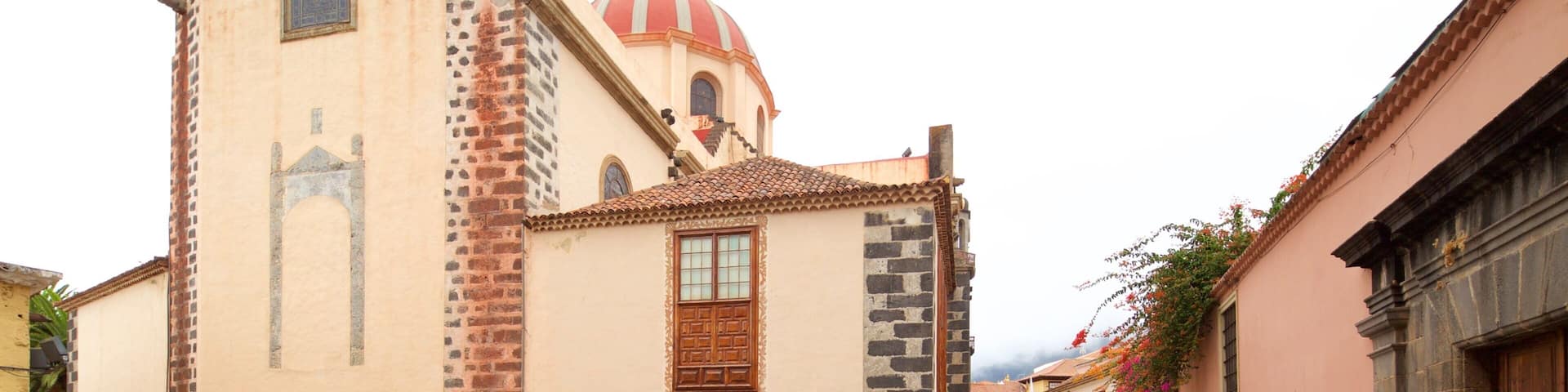 La Orotava welches beinhaltet historische Architektur und Stadt