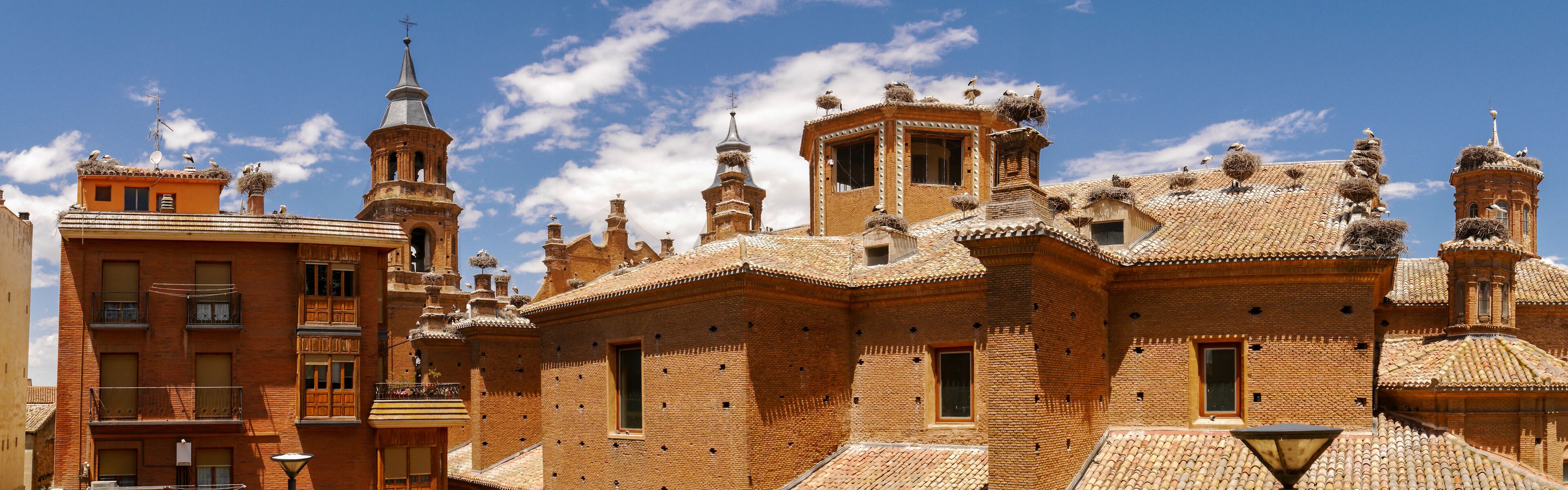 Alfaro - La Rioja - Storchenkolonie - Panorama
