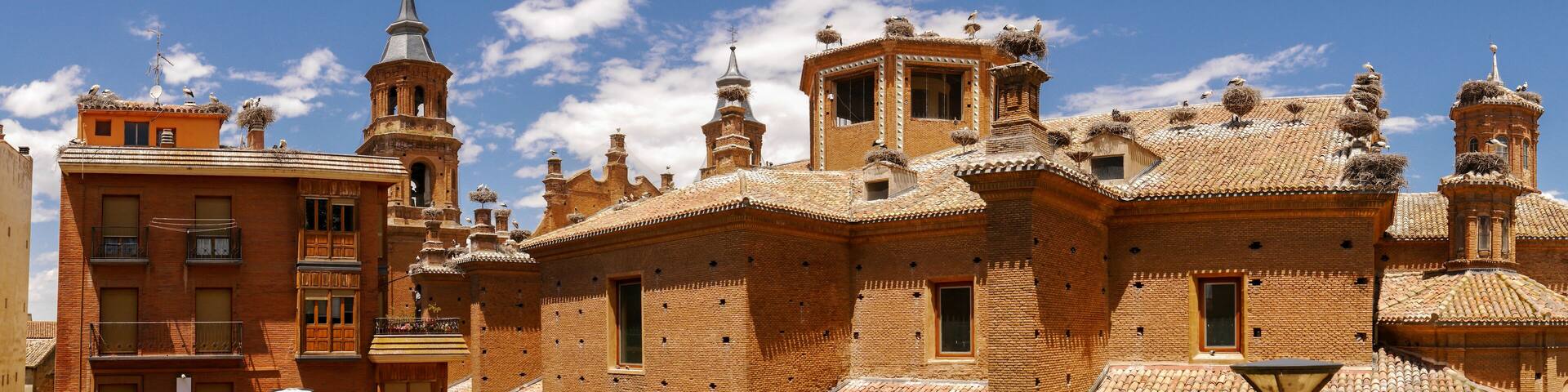 Alfaro - La Rioja - Storchenkolonie - Panorama