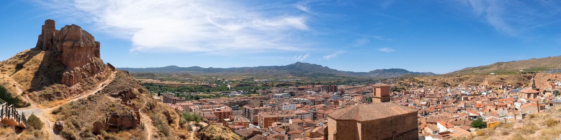 Arnedo panoramic view.