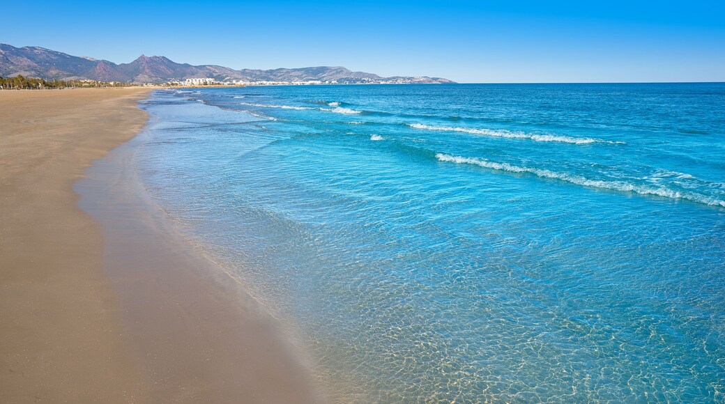 Gurugu beach in Grao de Castellon Spain