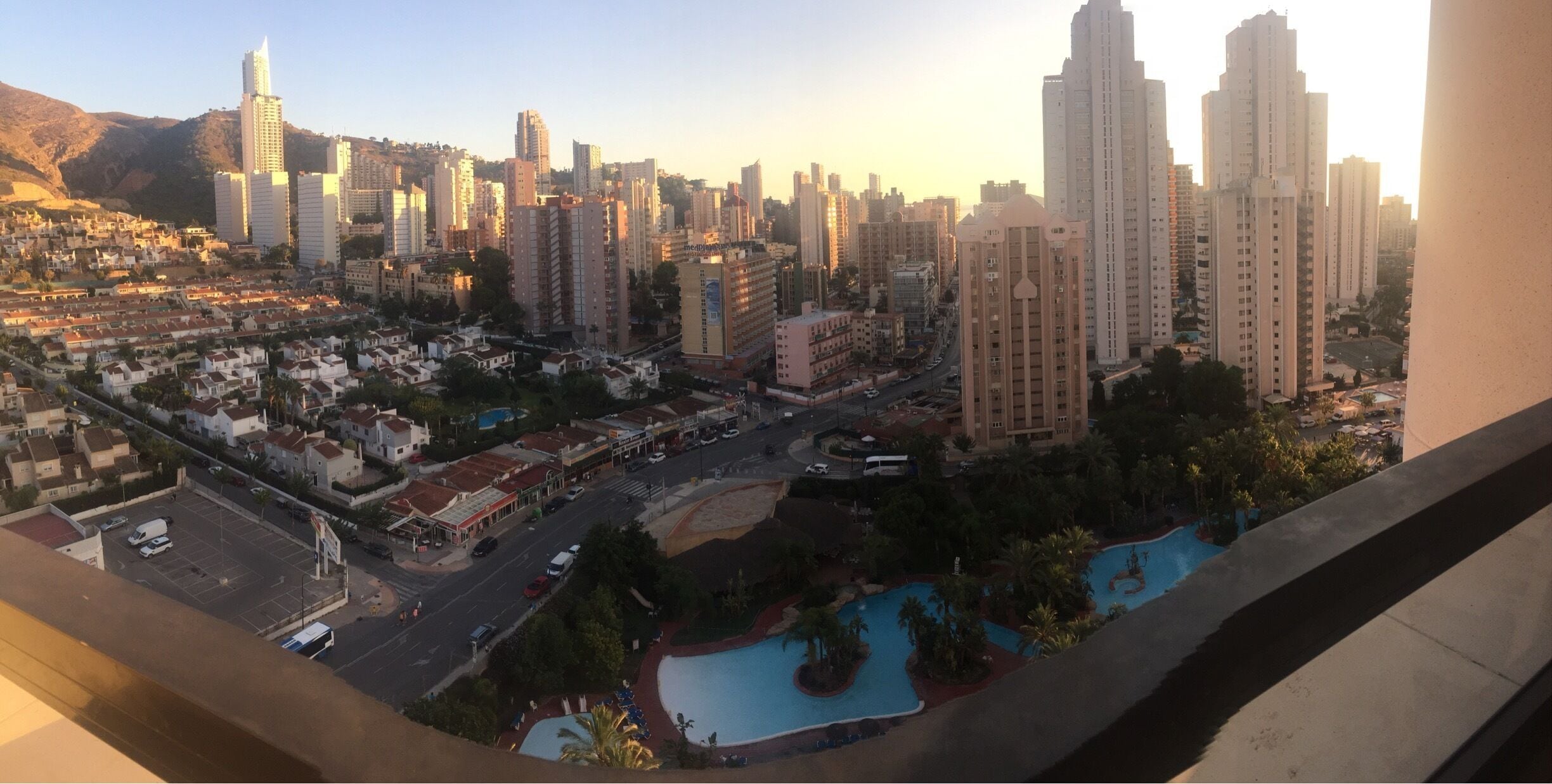 Sunset overlooking the town #lifeatexpedia