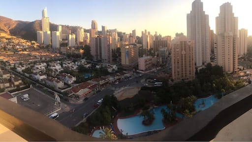 Sunset overlooking the town #lifeatexpedia