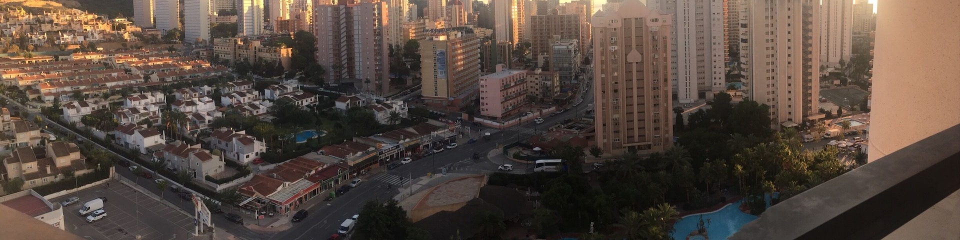 Sunset overlooking the town #lifeatexpedia