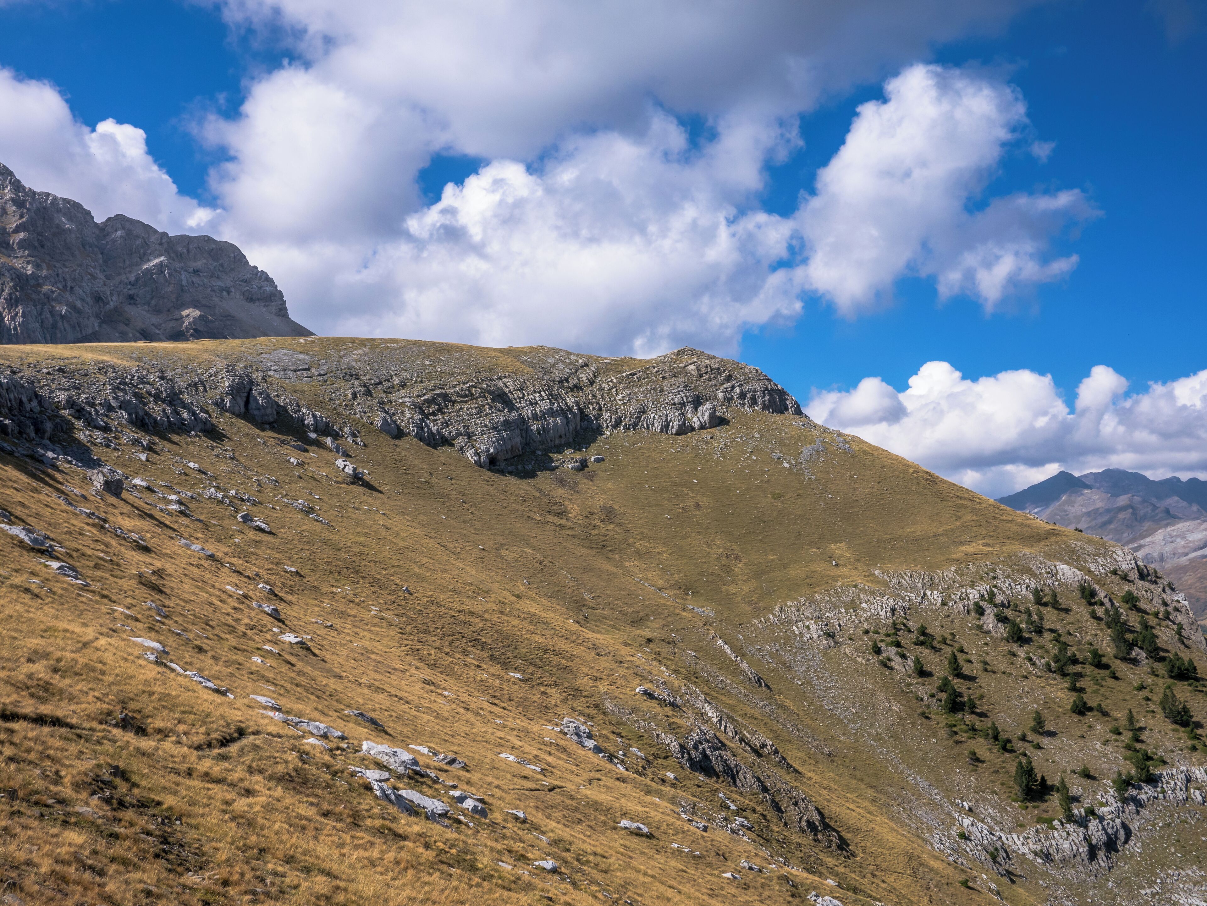 Summit of Mallo Gran. Sobrarbe, Huesca, Aragon, Spain