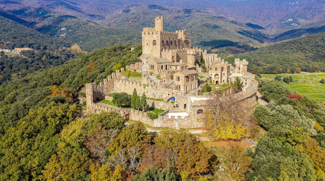 Castle of Requesens la Jonquera Catalonia Spain.