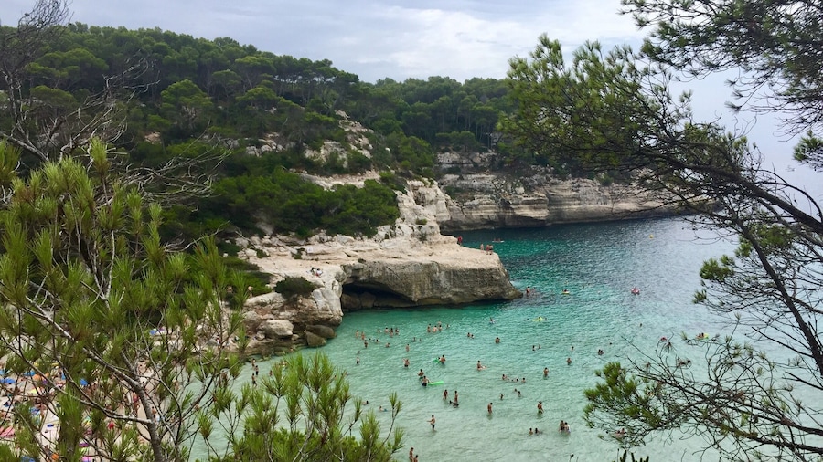 Cala mitjana one of the
Many beautiful and unspoilt Menorca beaches! As many of them access its not simple but its totally worth it! #TakeAHike