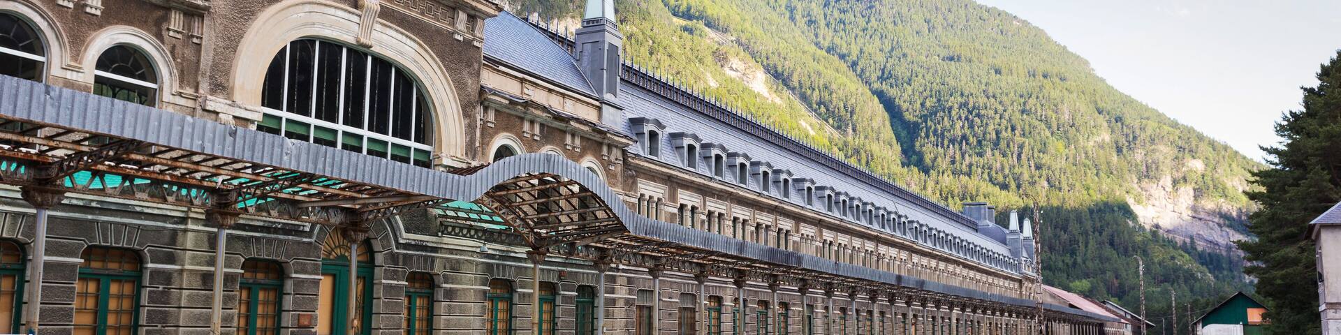 Canfranc International Railway Station (Aragon, Spain)