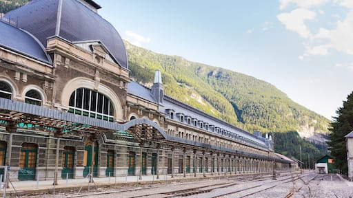 Canfranc International Railway Station (Aragon, Spain)