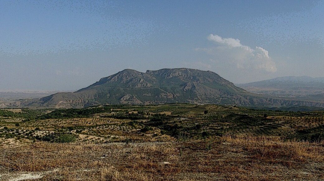 Jabalcon Seen from Near Cortes de Baza