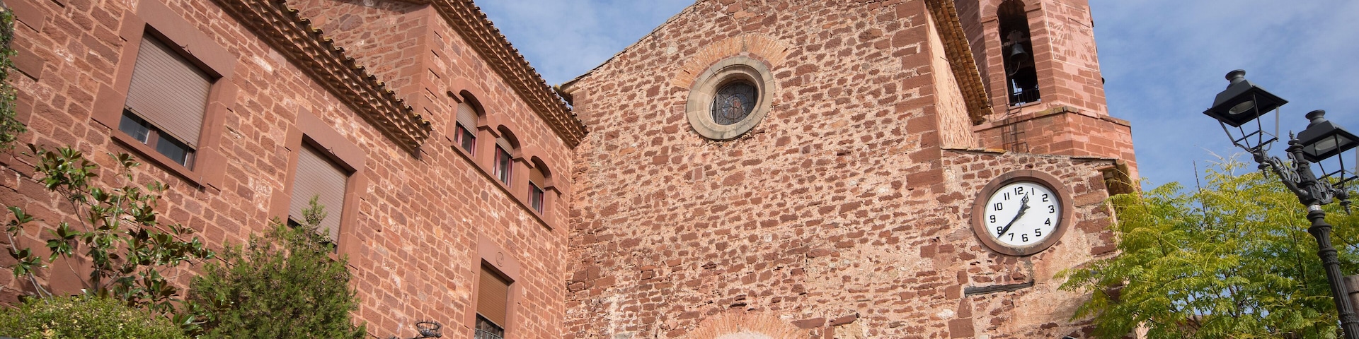 Chuch of Santa Maria in Corbera de LLobregat,catalonia,spain
