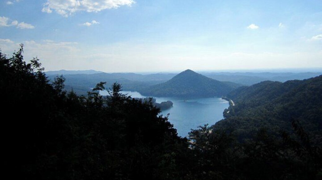 Camping before floating the Ocoee River.