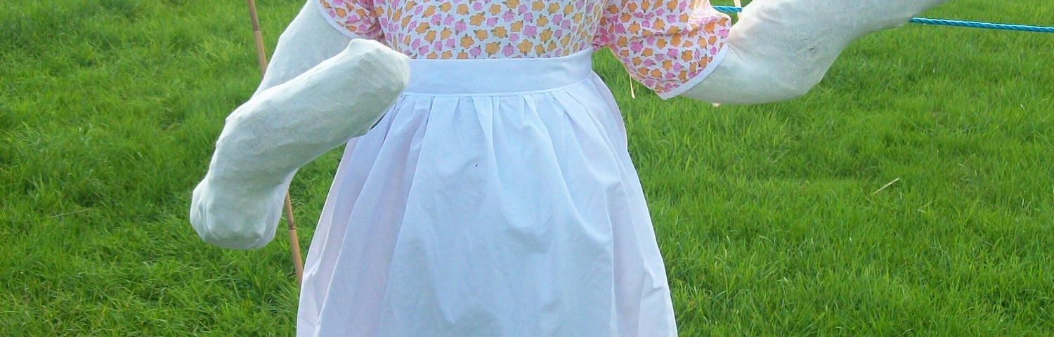 Scarecrow No.8, Little Bo Peep scarecrow