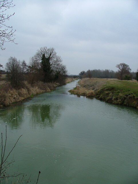 River Ivel Navigation. This photo taken looking north east.