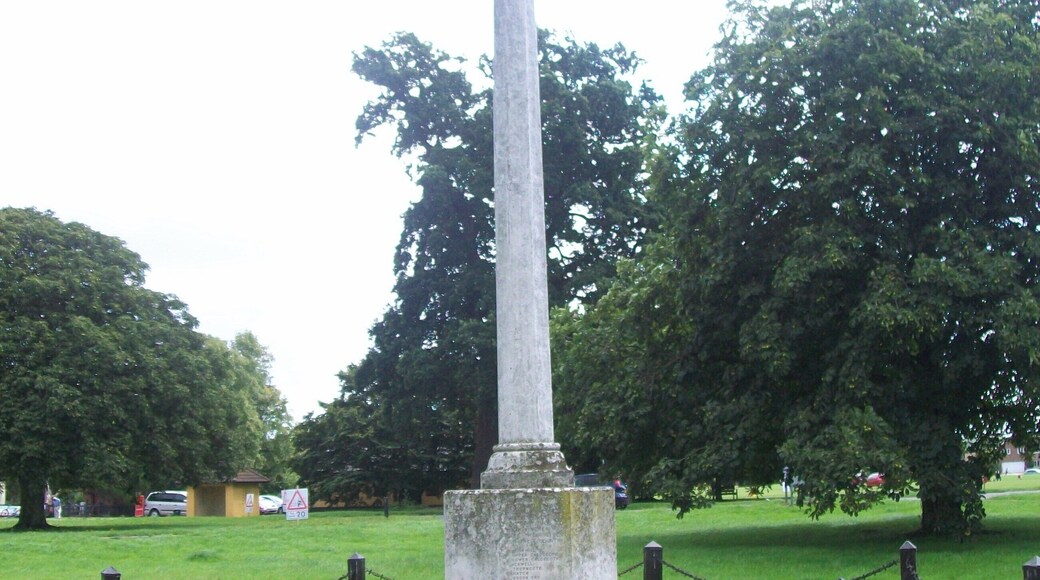 A war memorial in Ickwell, Bedfordshire, United Kingdom
