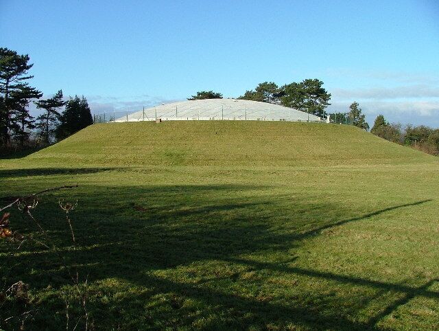 Langford covered reservoir. This reservoir sits next to the water tower.