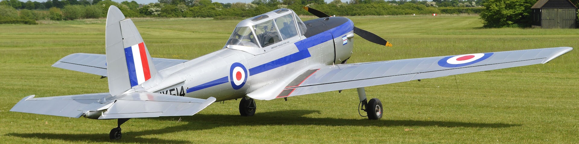 c/n C1/0550. Built 1952. In genuine RAF markings as WK514. Seen during the Chipmunk 70th Anniversary event. Old Warden, Bedfordshire, UK. 22-5-2016