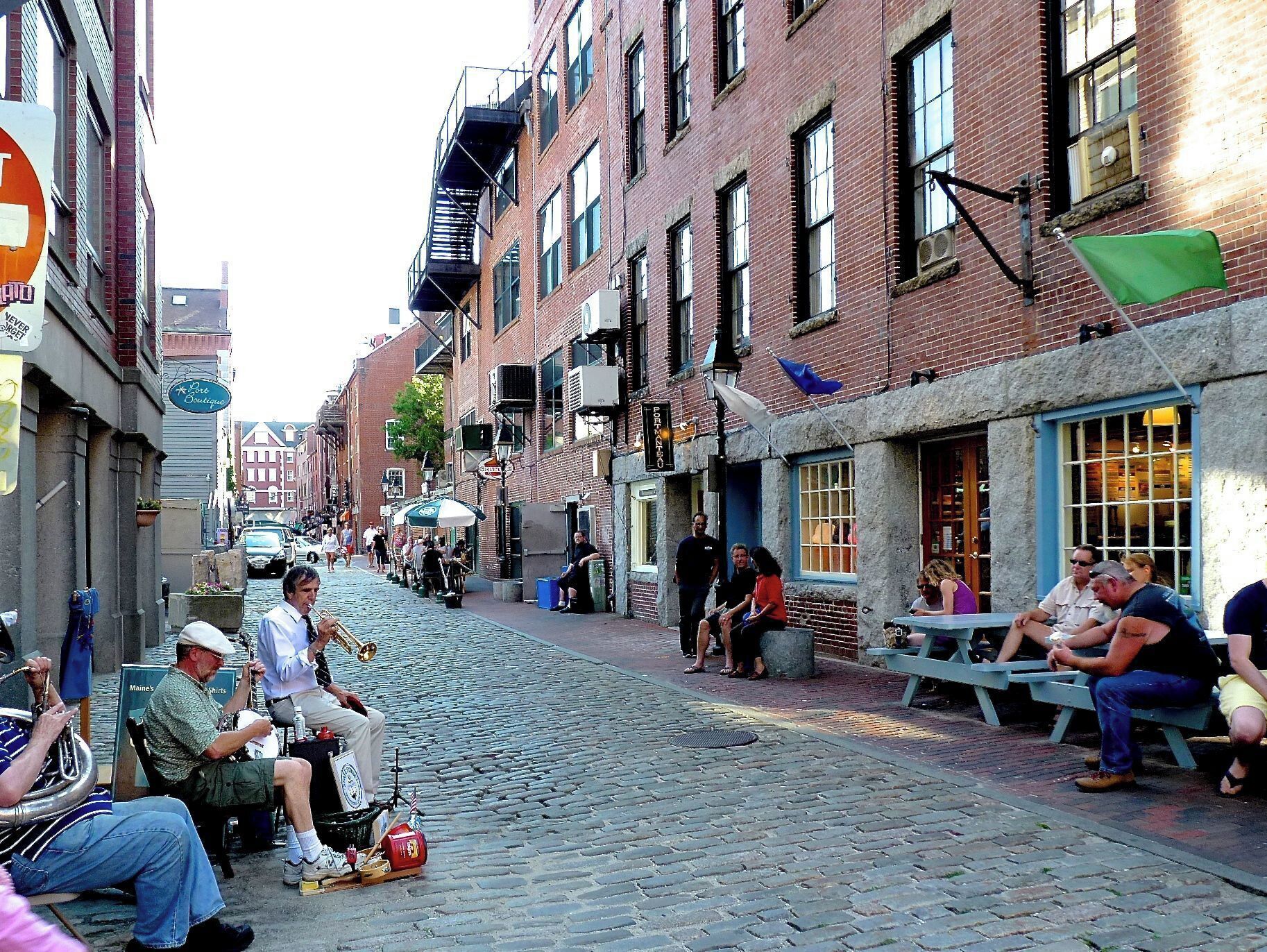 Live music on the streets of Portland. Another reason to love this city.  :)