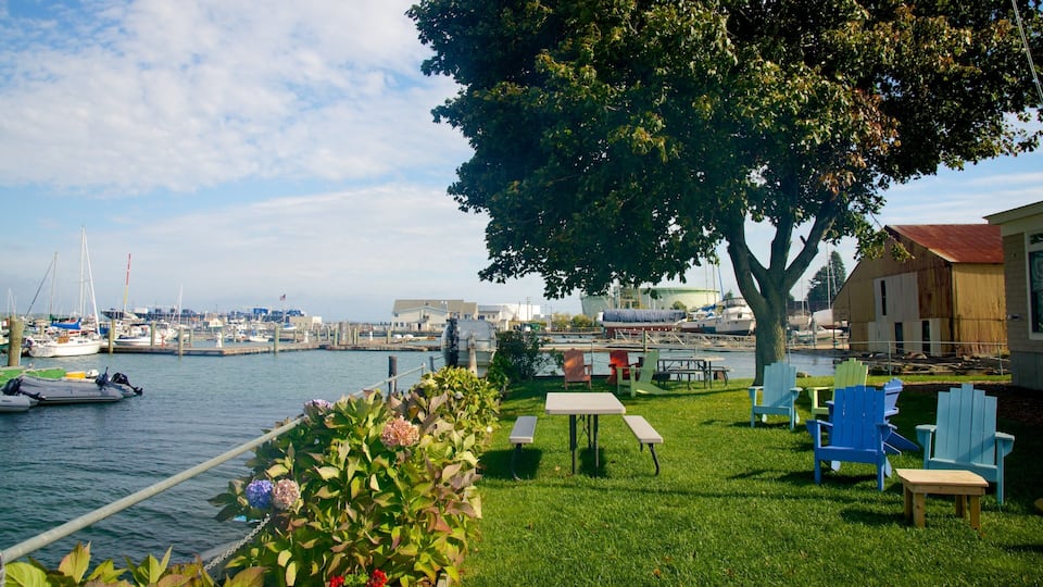 Portland which includes a bay or harbor