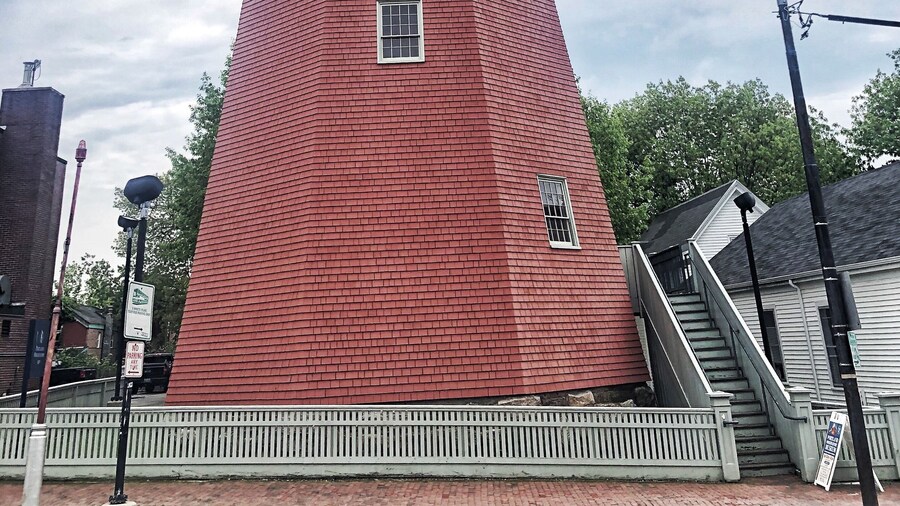 Built in 1807 this is the last remaining maritime signal tower left in the USA. Local merchants paid the owner a yearly fee and he would watch for the different merchant ships to come into Portland Harbor then would raise the flag of the merchant the ship belonged to so they would know their ship had arrived.