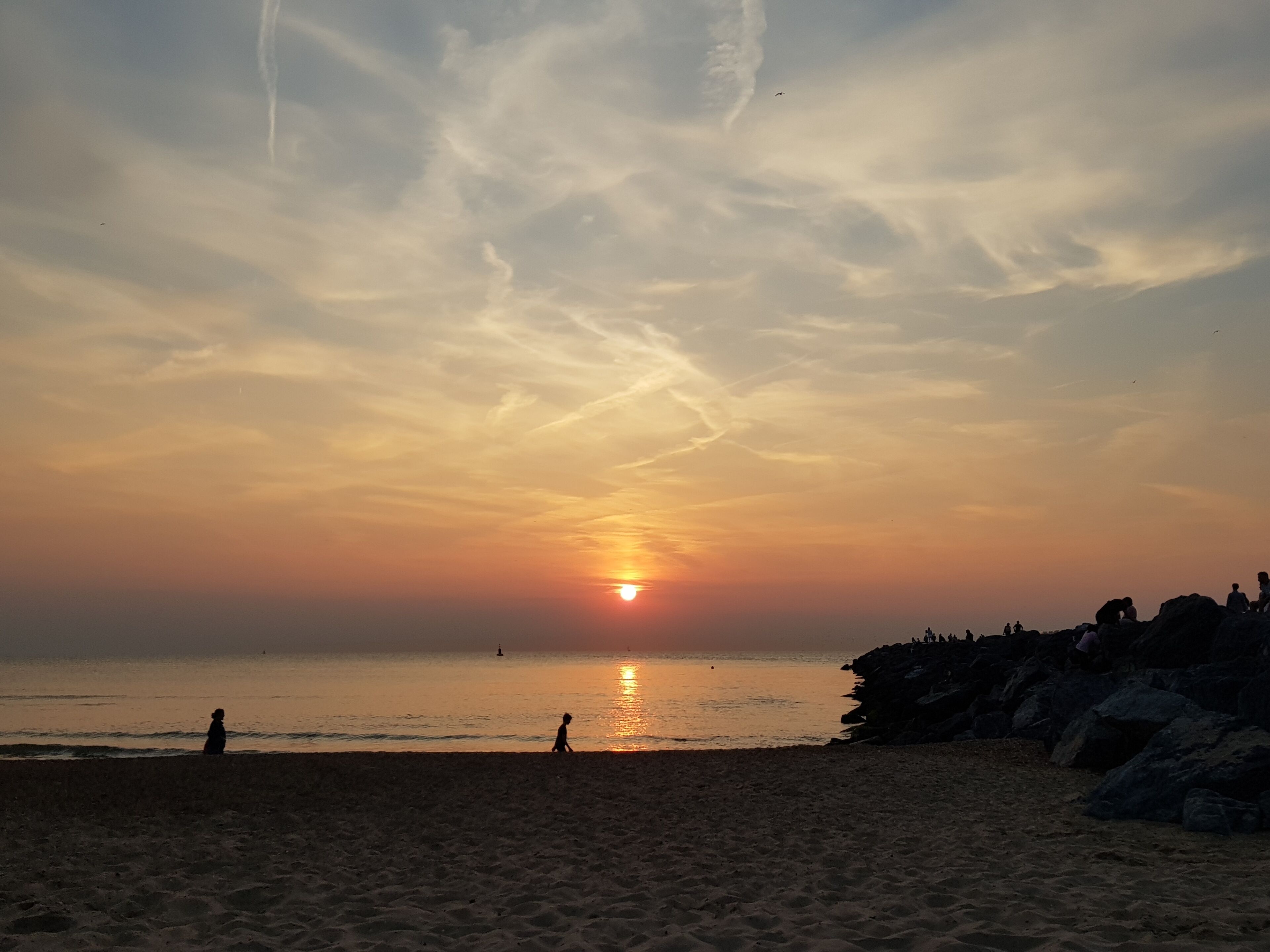 Sunset from da beach