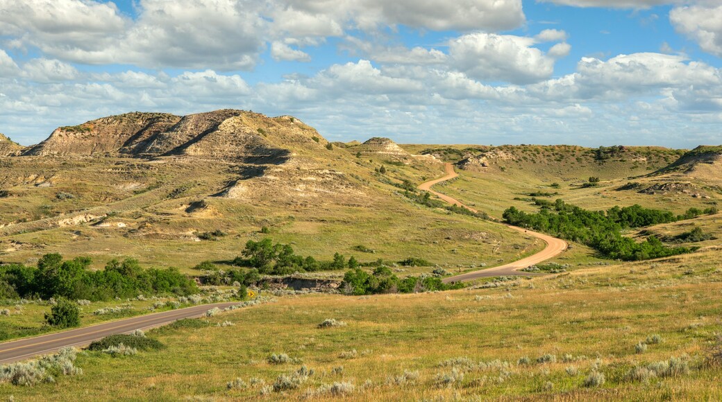 Scenic Loop Drive in the Theodore Roosevelt National Park - South Unit - near Medora, North Dakota