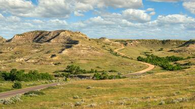 Scenic Loop Drive in the Theodore Roosevelt National Park - South Unit - near Medora, North Dakota
