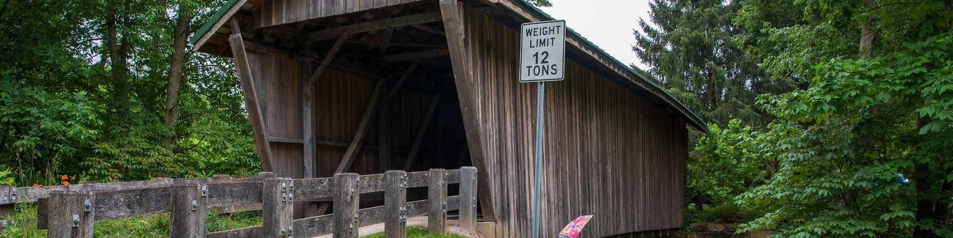 Adams - San Toy Covered Bridge in Morgan County, Ohio