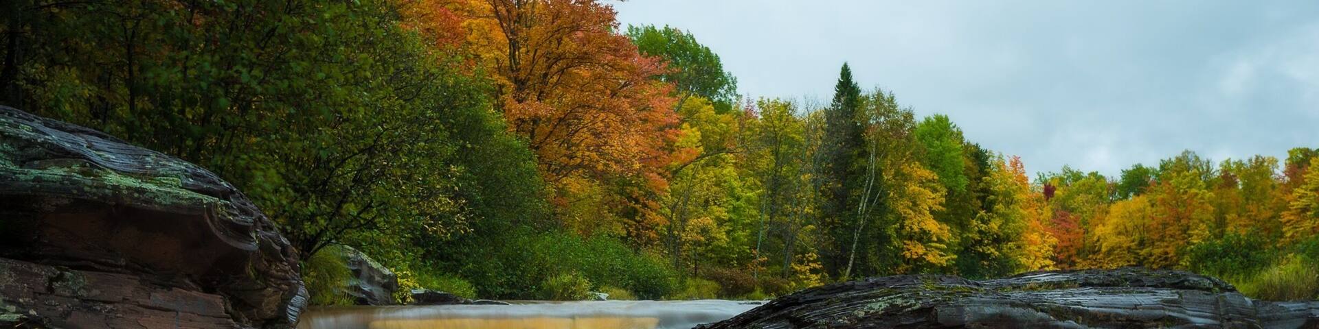 U.P. Michigan fall colors.