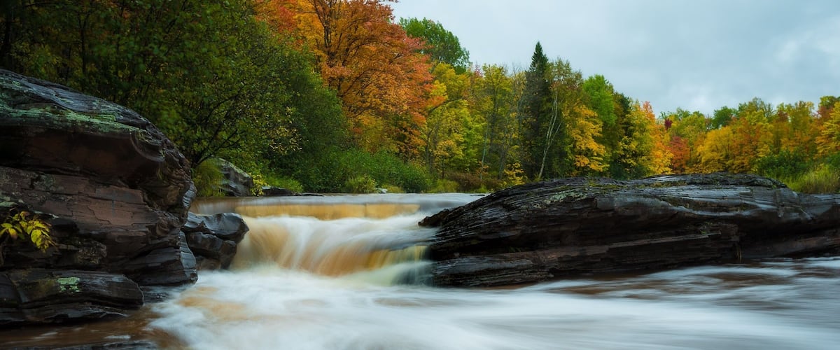 U.P. Michigan fall colors.