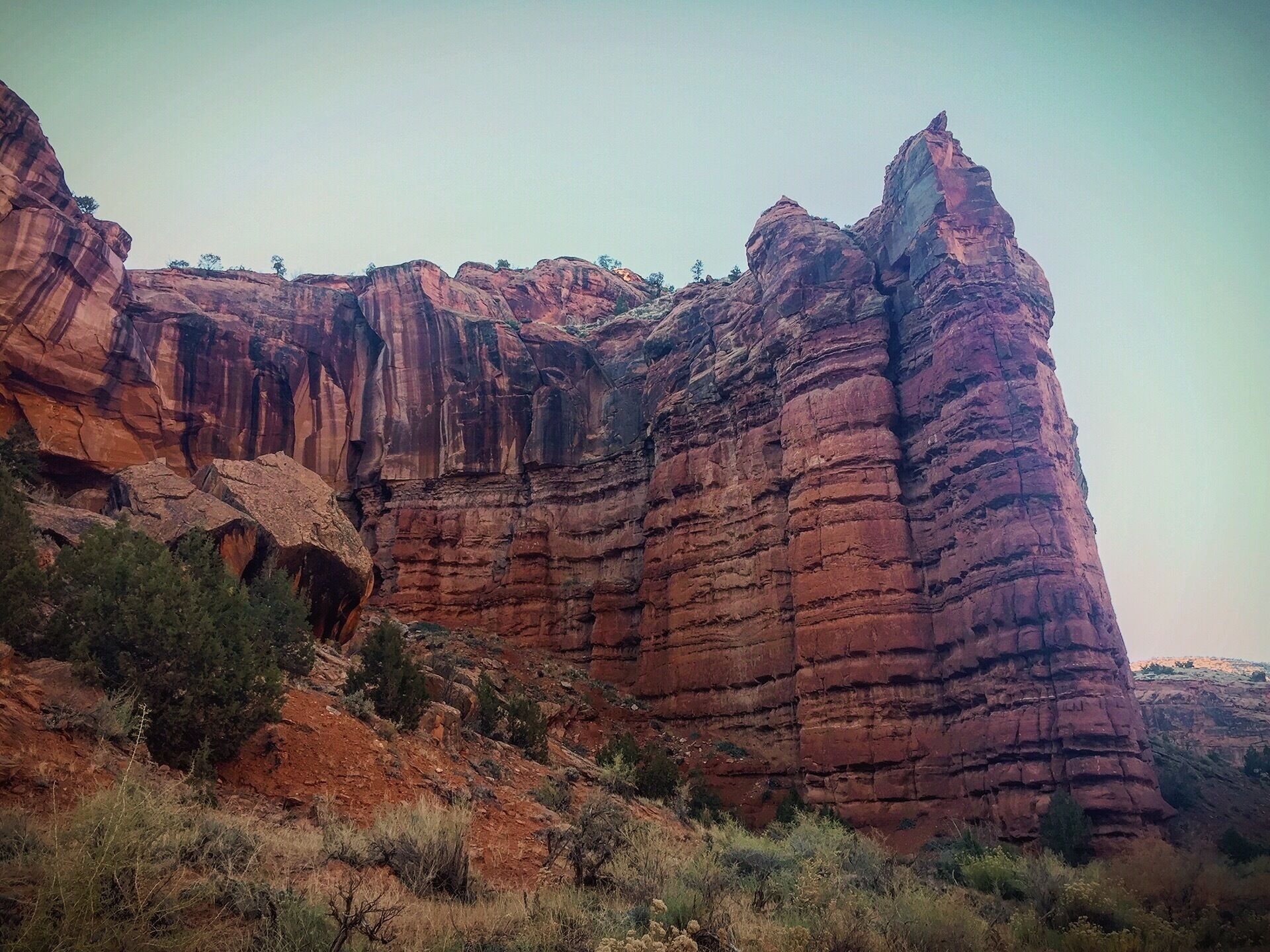 Located at the northeastern edge of the Colorado Plateu, the Escalante Canyon is one of the most pristine climbing areas in all of canyonlands. 
The canyon was formed over 600 million years as Escalante Creek carved the 1,300 foot gorge. The Escalante Canyon has a long history of human occupation. The Ute Indians for years had made the North Fork of the Escalante River their winter home. Early settlers, attracted by the year-long water supply and sheltering cliffs, son pushed the Indians off the land. 
Many cattle outfits began using the canyon as their winter quarters. In 1886, John Musser took up residence in one of the first homesteads in the canyon where he operated the Musser Cattle Company. Over the years the company has acquired ranch after ranch so that now most of the grazing paddocks along the canyon's entire length are consolidated under Musser Cattle. 
The infamous Colorado Sheep War centered around cattlemen protecting their grazing land from flocks of hungry sheep. In the early 1900s, an unwritten code existed which relegated sheep to one side of the Gunnison River. When a swinging bridge was built over the river and sheep travelled across, the cattlemen retaliated by shooting hundreds of sheep. Two residents of the canyon died in the shootout. #historicalplace #rockclimbing #outdoorfun #outdoorlife #adventurelife #exploremore #hikinglife #wildlife
