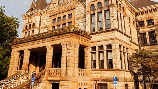 Old courthhouse in Jerseyville