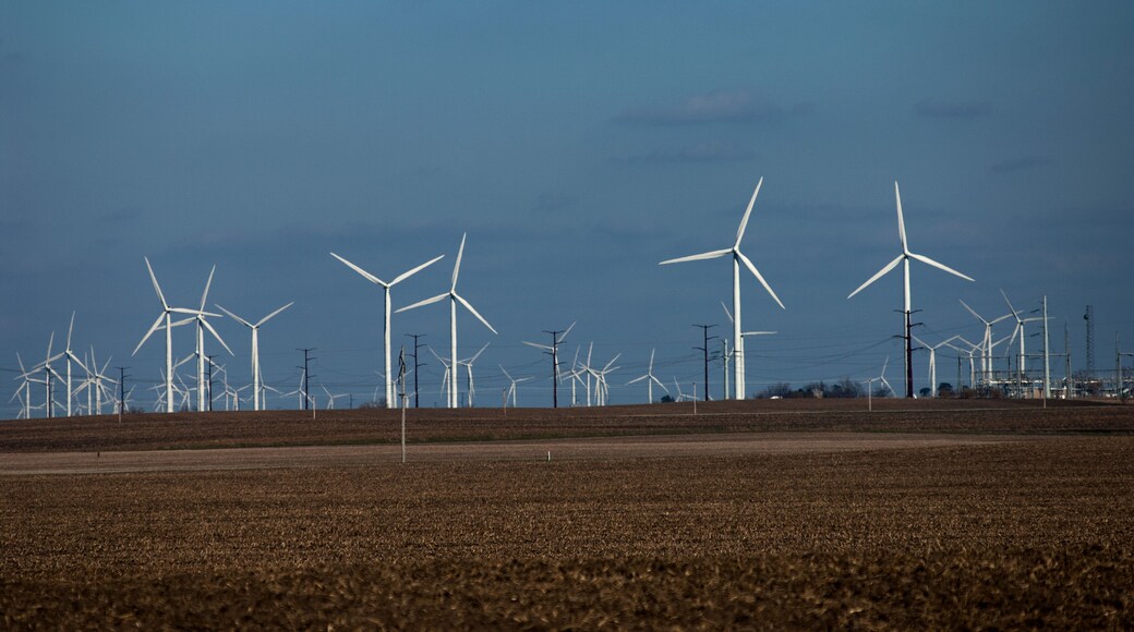 Windfarm in the midwest