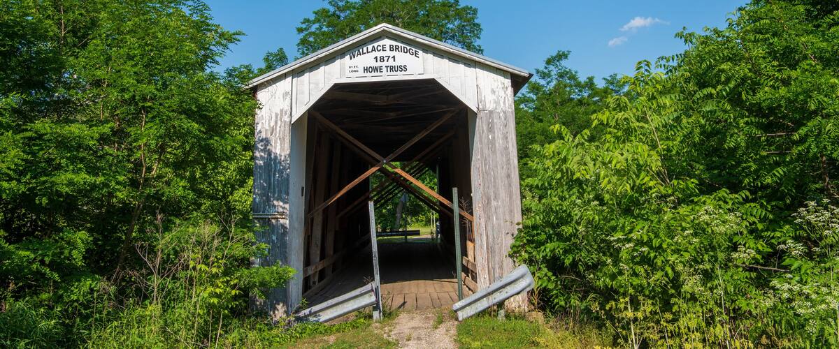 Wallace Covered Bridge, Fountain County, Indiana