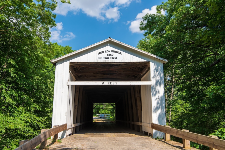 Rob Roy Covered Bridge, Fountain County, Indiana