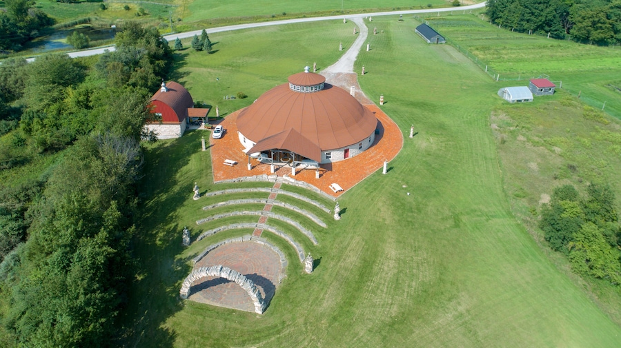 Historic Round Stone Barn Solon Iowa
